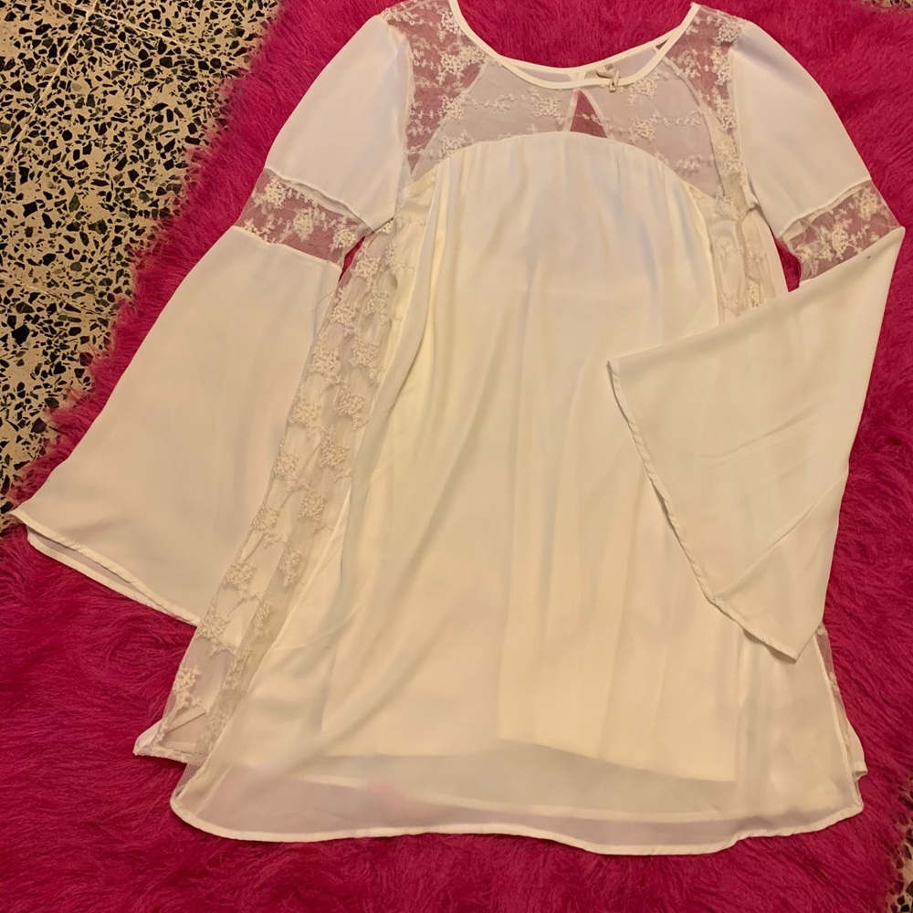 White dress
